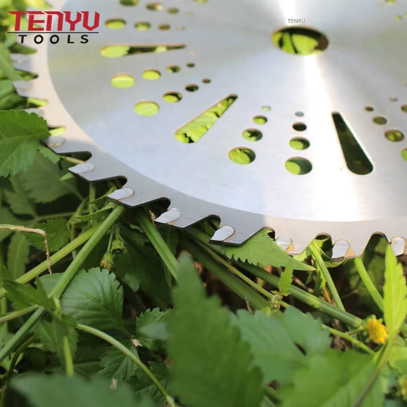 40T Weed Eater Brush Cutter Grass Cutting Blade for Thick Weeds and Brambles