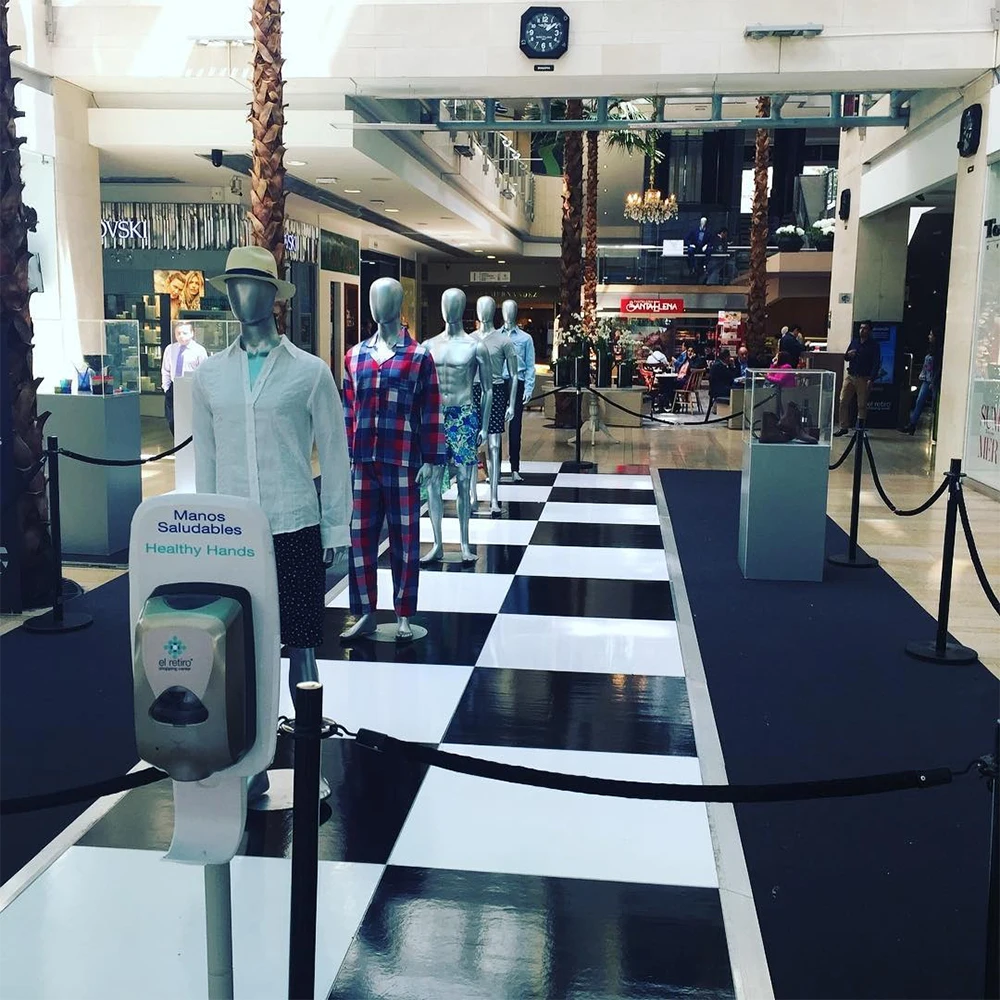 Hot selling wedding decoration portable plywood white black dance floor for sale