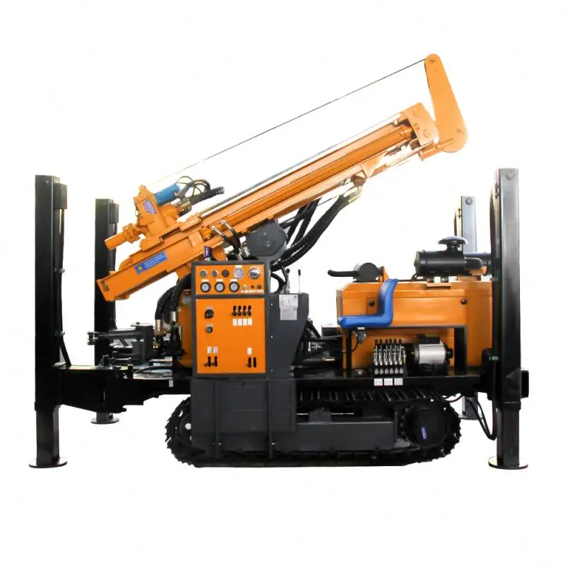 Large capacity cheap price crawler water well drilling rig For Sale Prices