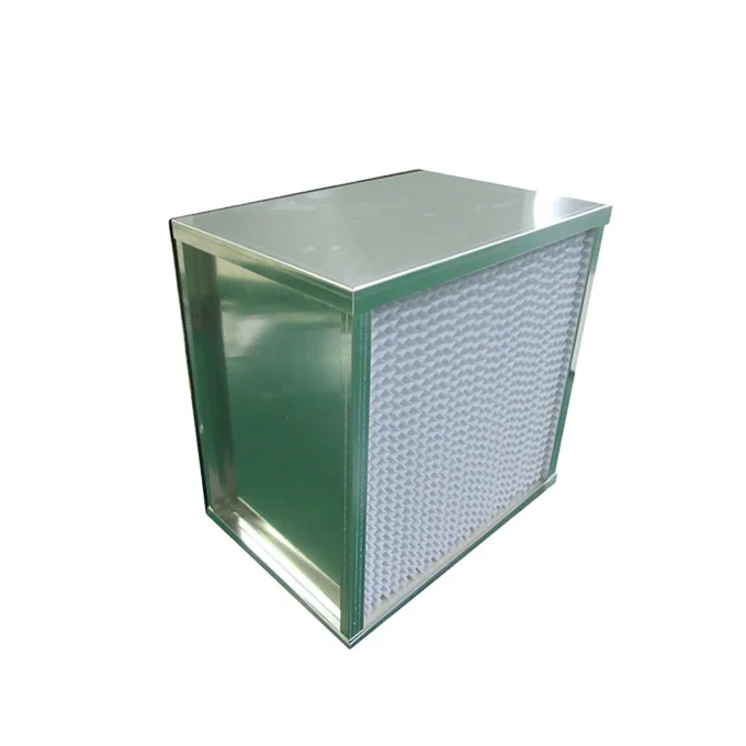 Ламинированные колпачки для воздушного потока 99.99%, высокопроизводительный фильтр HEPA H13 с глубокой сборкой