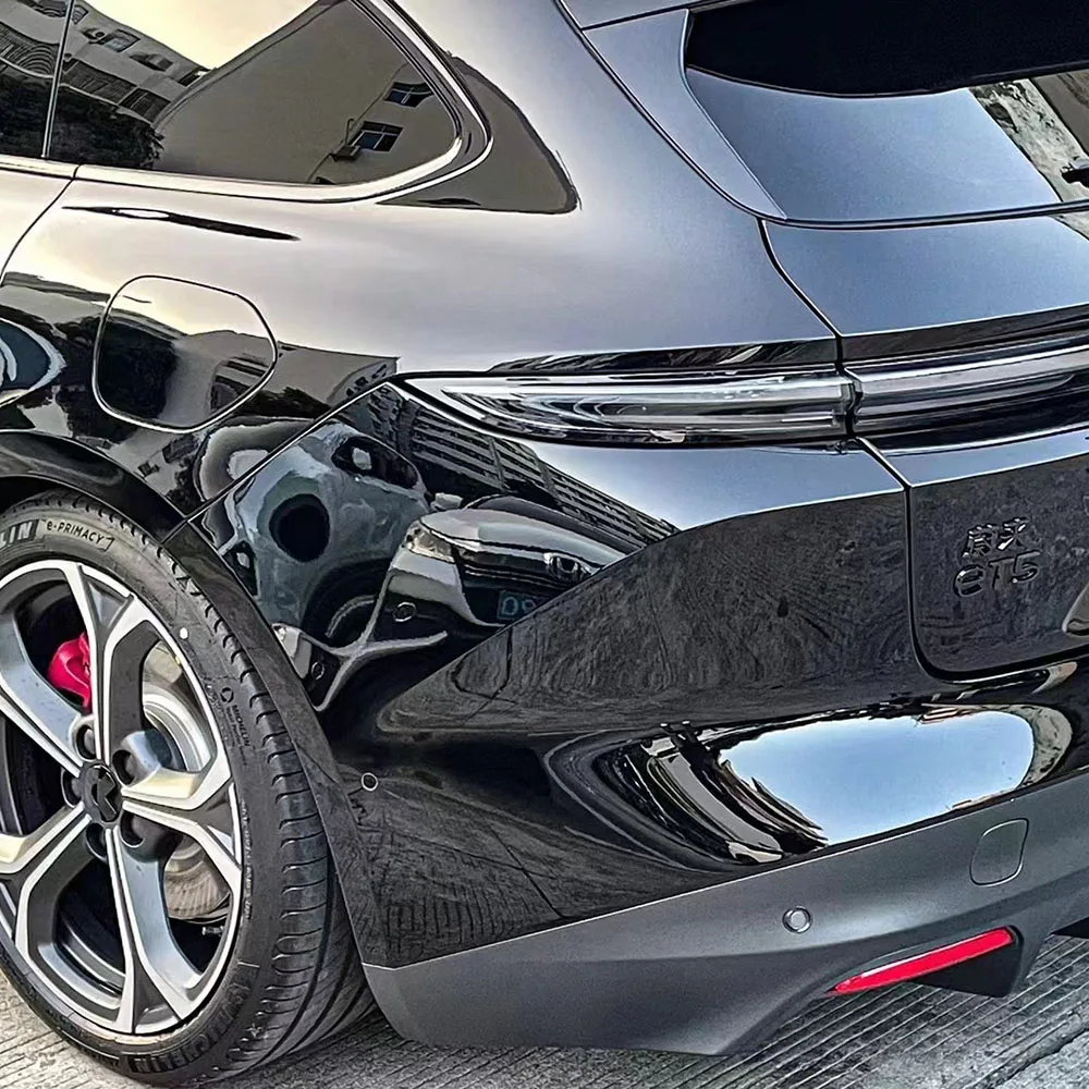 WRAPMASTER 1.52*15m TPU Glossy Black Paint Protection Film with Anti-scratch and self-repair function