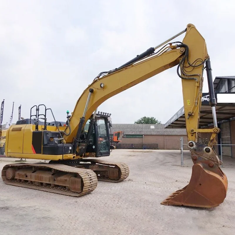 mini backhoe loader 4X4 wheel CAT420 used Caterpillar 416f 420e cat430 backhoe loader excavator