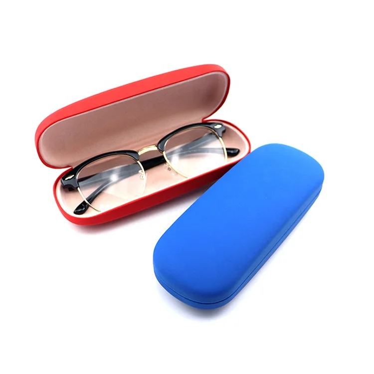 custom logo eco branded hard leather reading optical eye sun glasses case for sunglasses cases box set