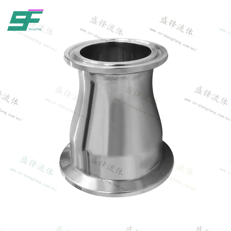 ShengFeng 31-14MP Clamp Ends Sanitary Concentric Reducer