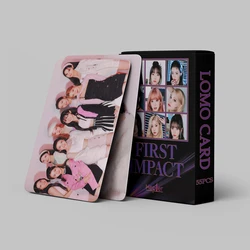 Wholesale 55pcs/box Kpop Idol Merchandise kep1er FIRST IMPACT Photocard Photo Card Lomo Card