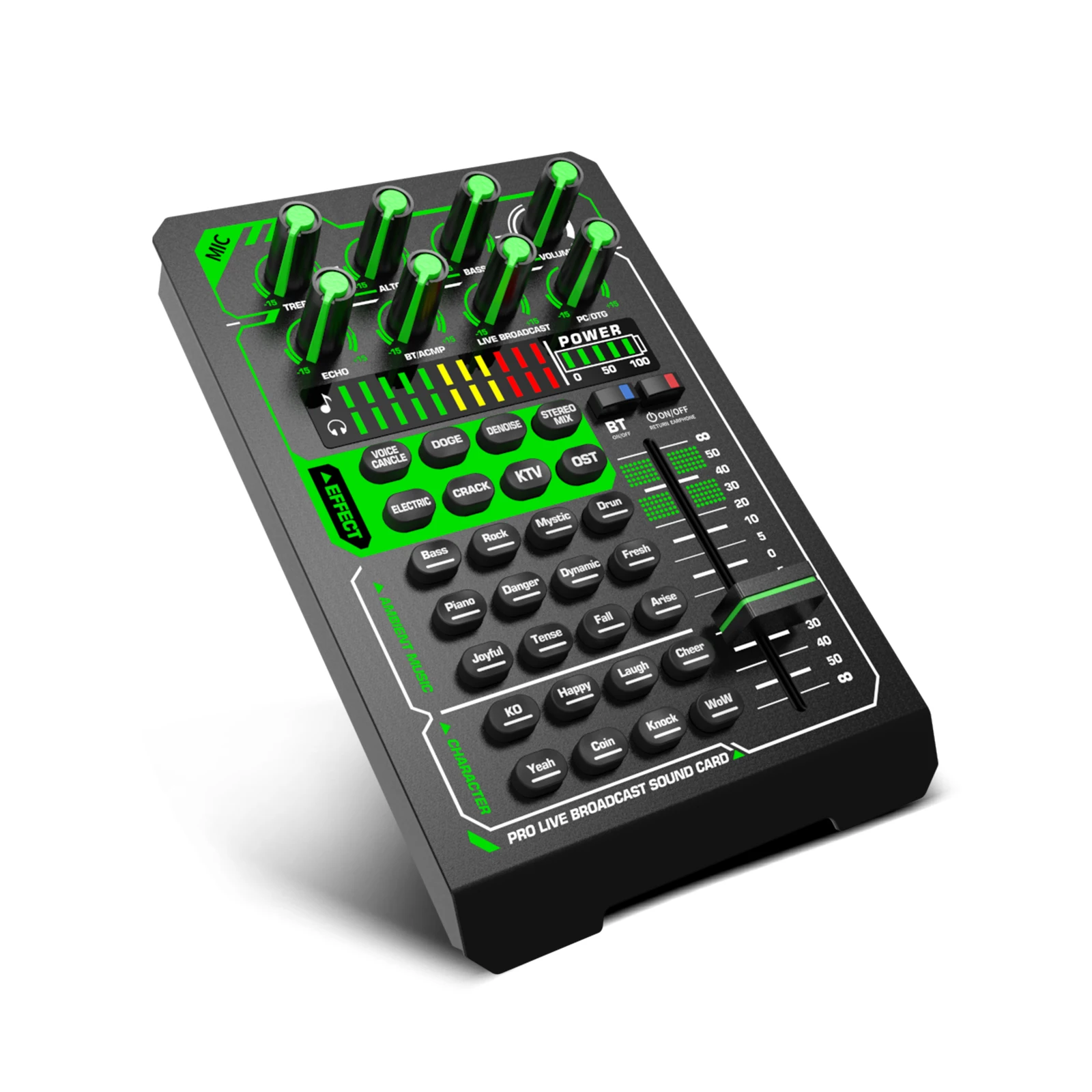 GAX-H11 для профессиональных студий звукозаписи живой звук карты конденсаторный микрофон для записи оборудование