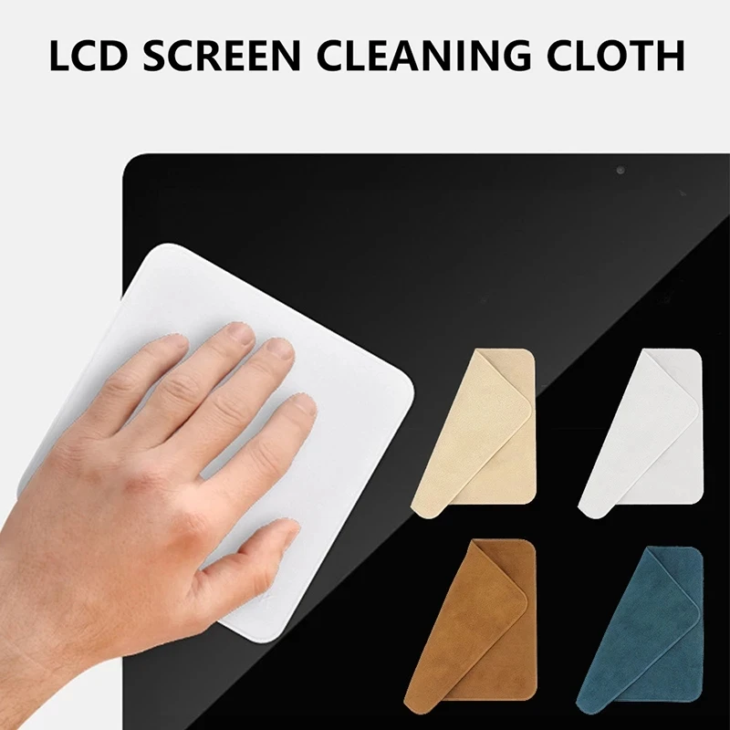 2022 New Polishing Cloth for iPhone Screen Cleaning Wiper Cloth for iPad Macbook iWatch Display LCD Screen Cleaning Supplies