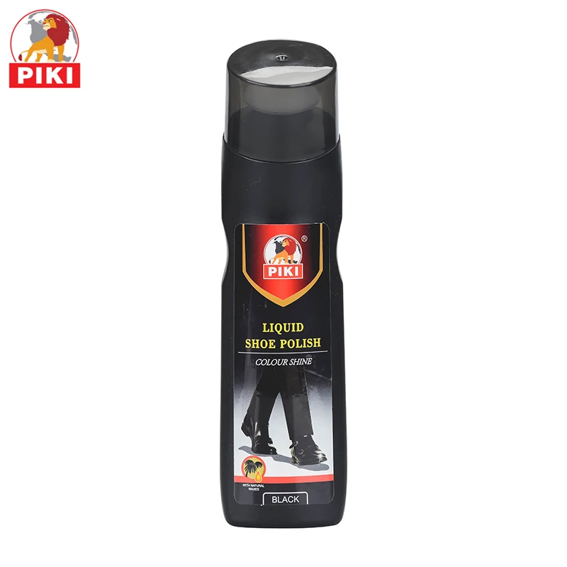 
Most popular 75ml shoe shine sponge bottle applicator shiner matt liquid shoe polish 