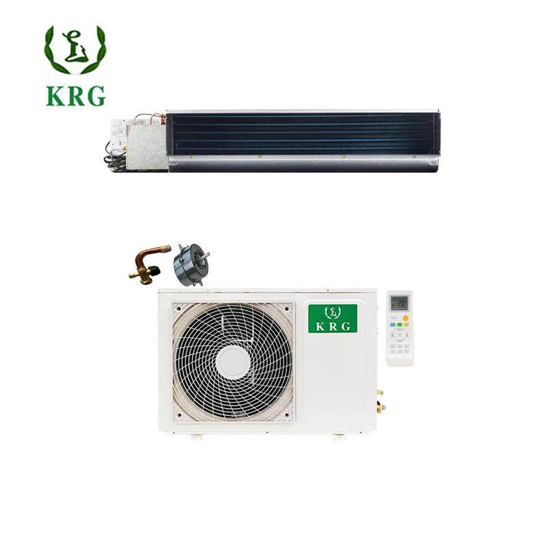Duct split air conditioner 12000Btu 3500W 1ton Cooling Only low profile ducted system air conditioner CE quality