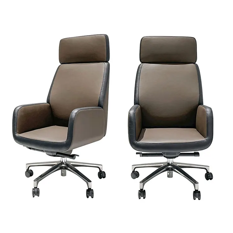 Hot selling high quality leather custom office chair adjustable lift rotating office chair