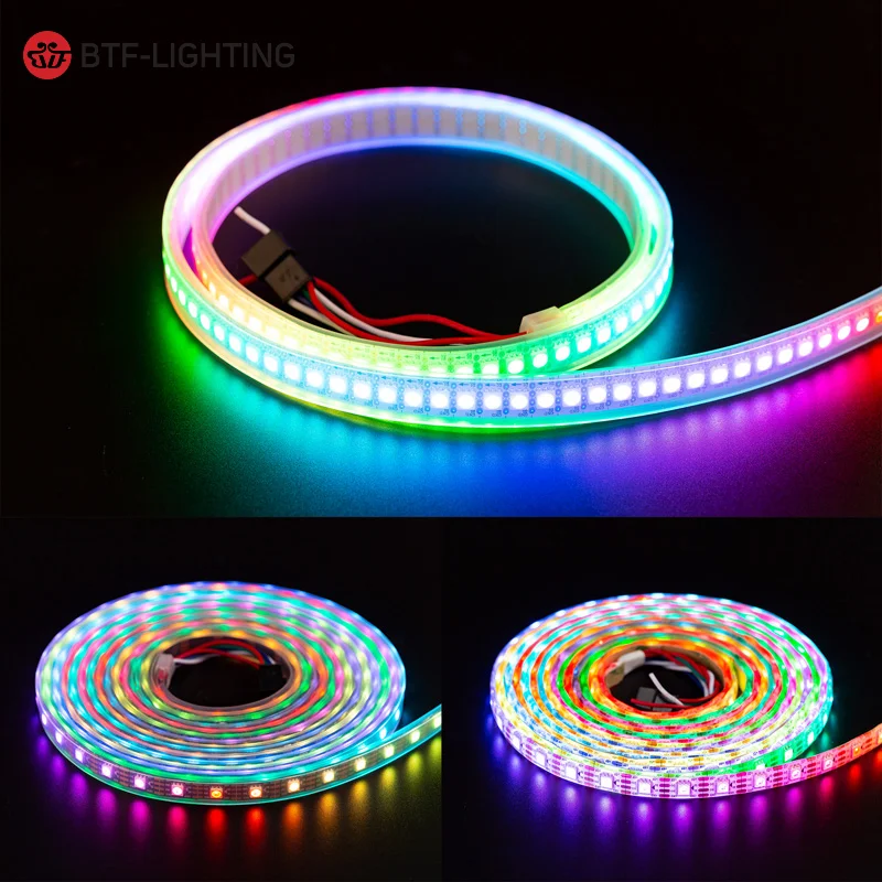 DC5V WS2813 4Pin Backup Data Wire Digital Addressable RGB Pixel Smart Led Strip Lights