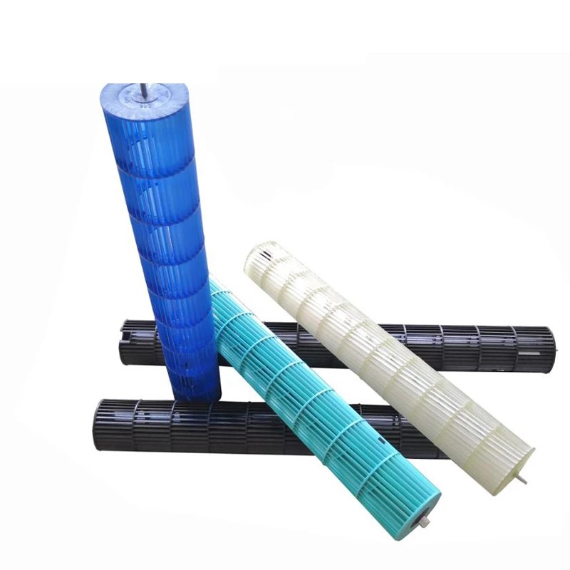 95mm Diameter Plastic CrossFlowFan Blades For air curtain ,plastic tangential fan for after sales market air conditioner blower