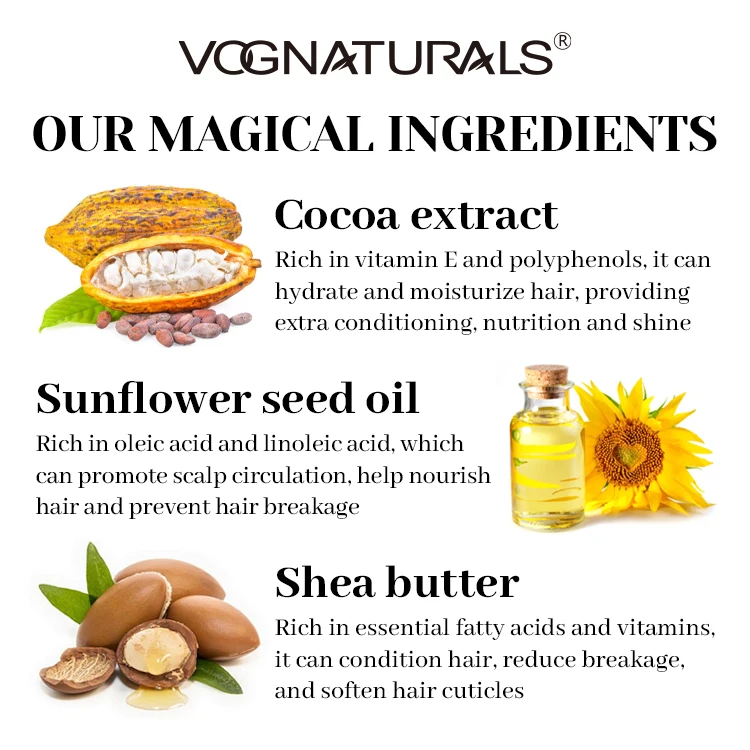 Private Label Cocoa Butter And Biotin Conditioner Moisturizing Maintenance Soft Smooth Conditioner