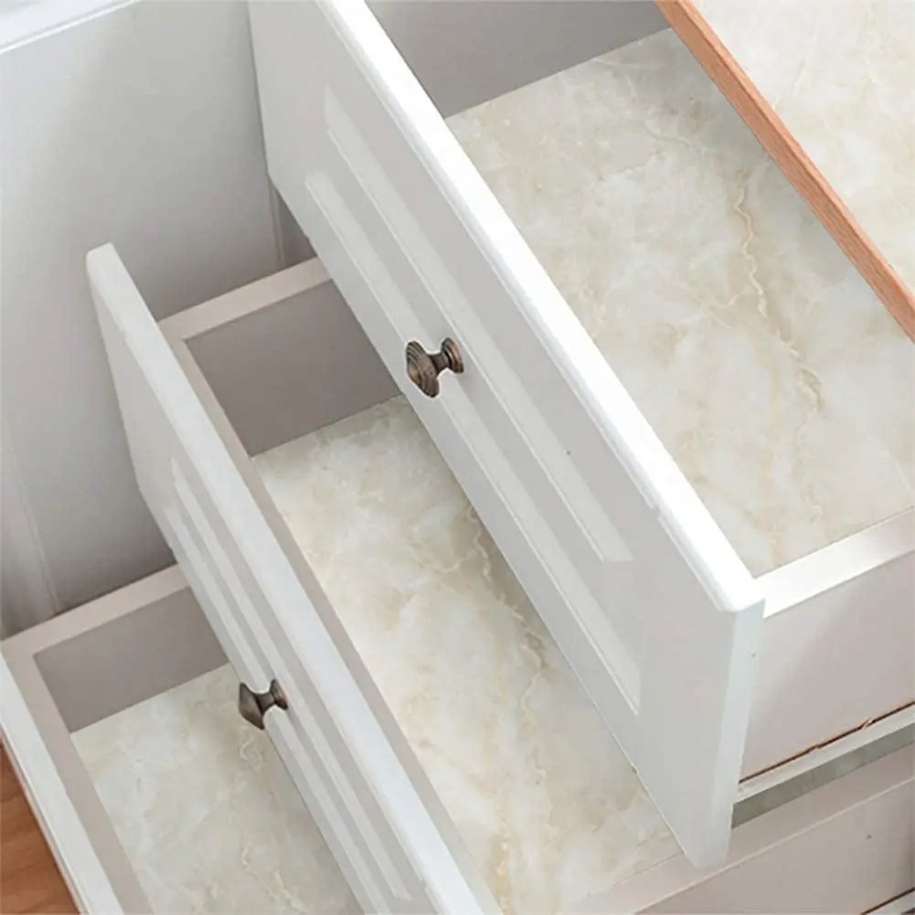 2024 Household Accessories Modern Style Multi-design and Multi-size PVC Marble Texture Wall Paper