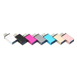 Оптовая продажа переходник Type c USB 3 1 папа-USB 0 мама OTG конвертер кабель для синхронизации данных и зарядки телефонов Samsung