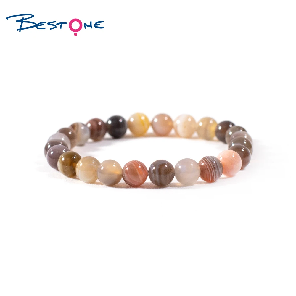 Bestone Fashion Jewelry 8mm Natural Lava Gemstone Magnetic Turquoise Beads Healing Women Amber Stone Bracelet