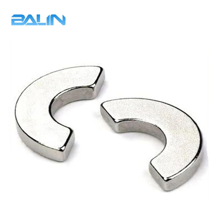 Высокое качество Половина кольцо дешевые Ndfeb магнит для продажи