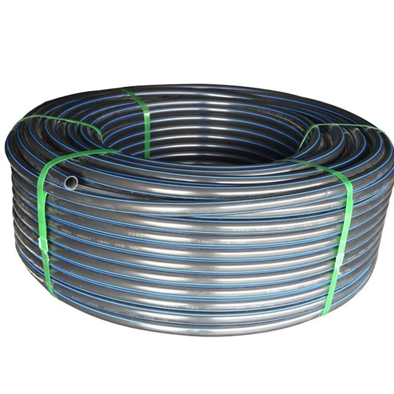 Low Price Black Blue Color PN16 PE100 Plastic Water Pipe HDPE Pipe