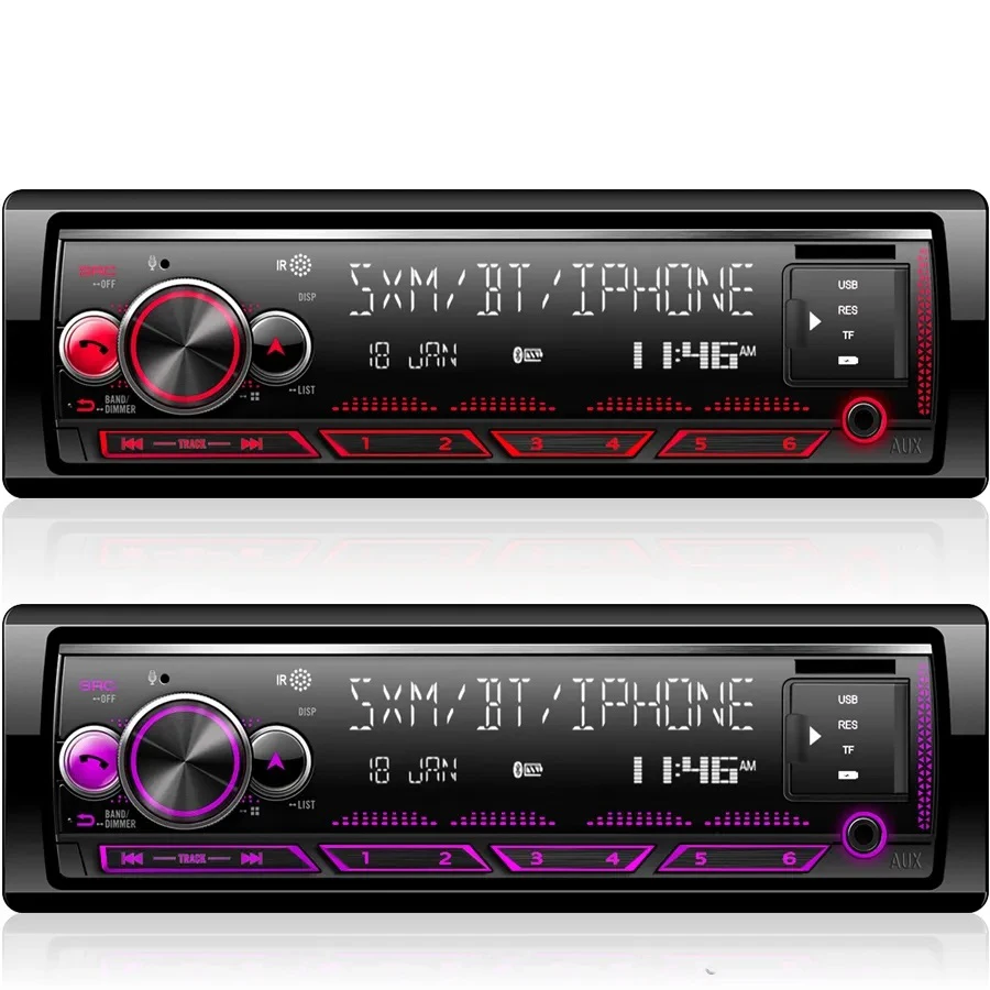 Universal V5.0 Stereo Autoradio Car Radio BT 12V In-dash 1 Din FM Aux in Receiver SD USB MP3 MMC WMA 1 Din Car MP3 Player