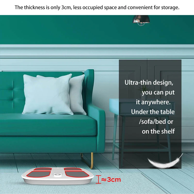 2021 Vibrating Electric EMS Pulse Shiatsu Foot Spa Massager with Remote Control