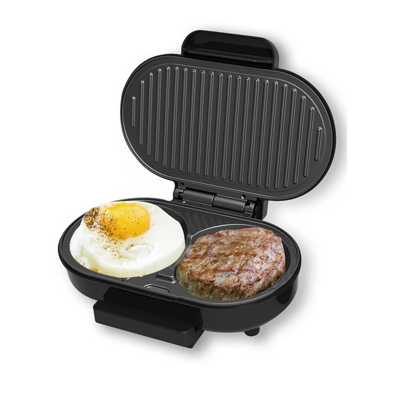 DSP Meat Egg burger patty making machine Non-stick coating plate electric hamburger maker