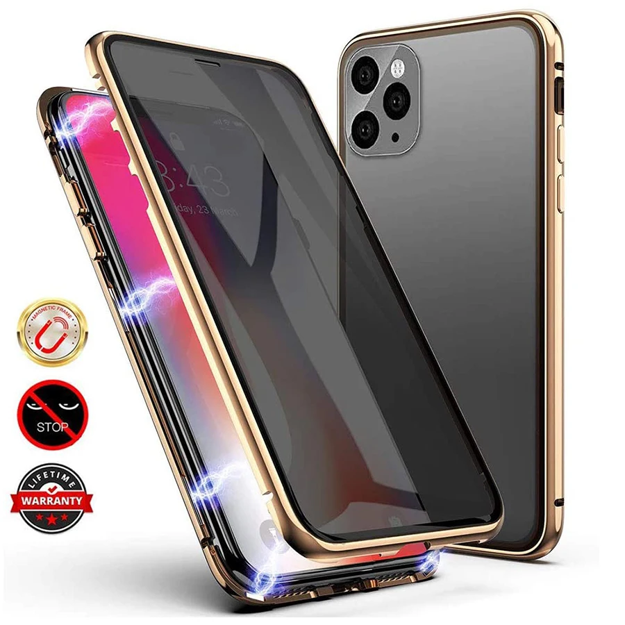 
Laudtec 360 ударопрочный защитный экран Магнитный чехол для телефона 11 Pro закаленное стекло телефонные чехлы для 11 Pro Max 