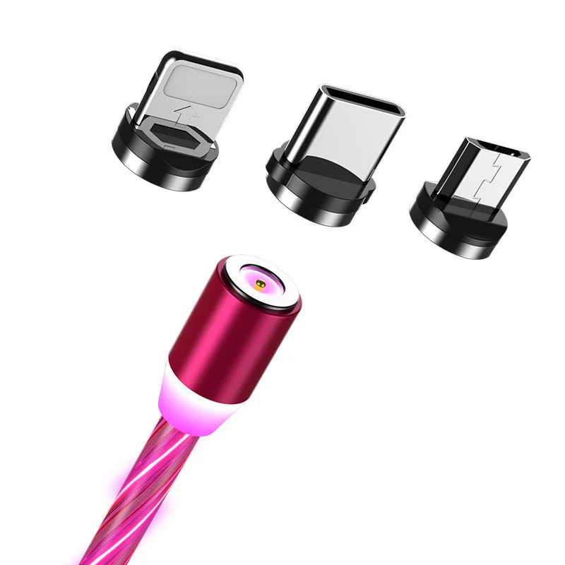 Wholesale Price 3 in 1 Magnetic Fast Charging Cable Charger Data Cable Line