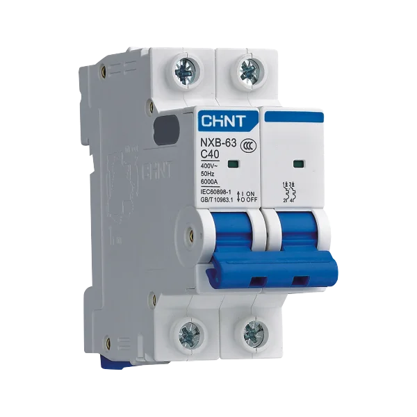 Hot sale CHNT NXB-63 series MCB 1A 2A 3A 4A 6A 10A 16A 20A 25A 32A 40A 50A 63A thermomagnetic switch