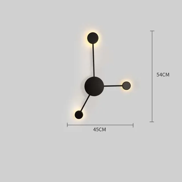Nordic Wall Lights for Home Metal Modern Led Wall-mounted Lamps