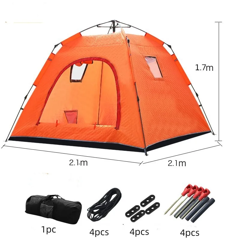 TNB049 Thick Cotton Windproof Cold-proof Fishing Tent for Winter Outdoor Ice Fishing Tent