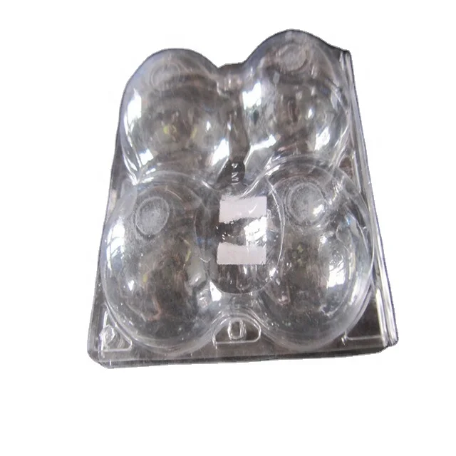 Wholesale disposable clear PET container with hinged lid take out plastic fruit nut salad packaging meat and vegetables  boxes