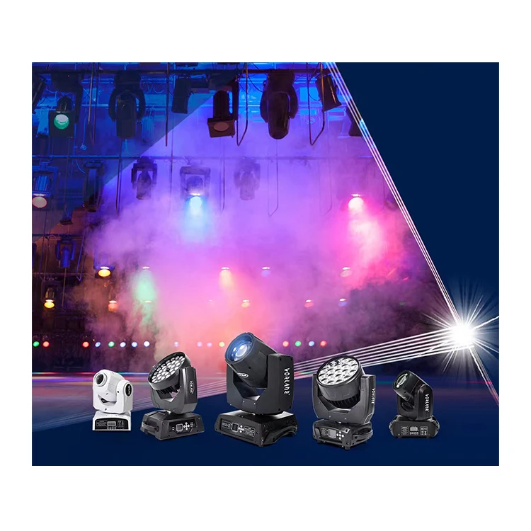 Exhibition invitation Theater bars concerts wedding moving head light led par stage lights equipment