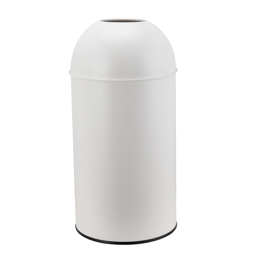 Большой контейнер для мусора из нержавеющей стали с открытым верхом, 50 70 литров