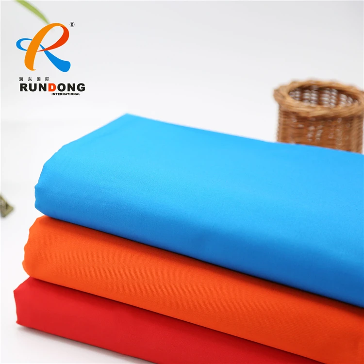Rundong China wholesale hot selling T/C80/20 polyester cotton twill fabric worker wear workwear uniform clothing