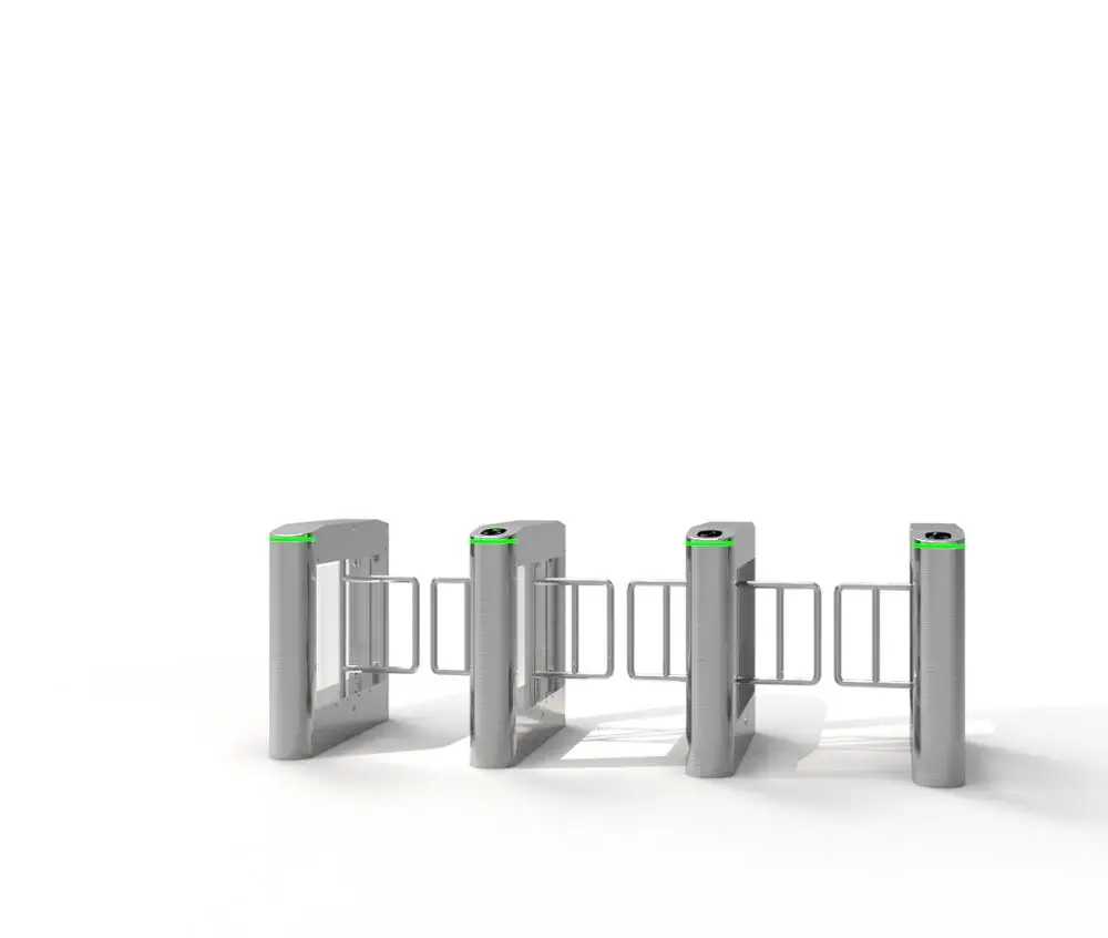 
Anti-collision Swing Barrier Gate Pedestrian Control RFID Swing Barrier Gates 