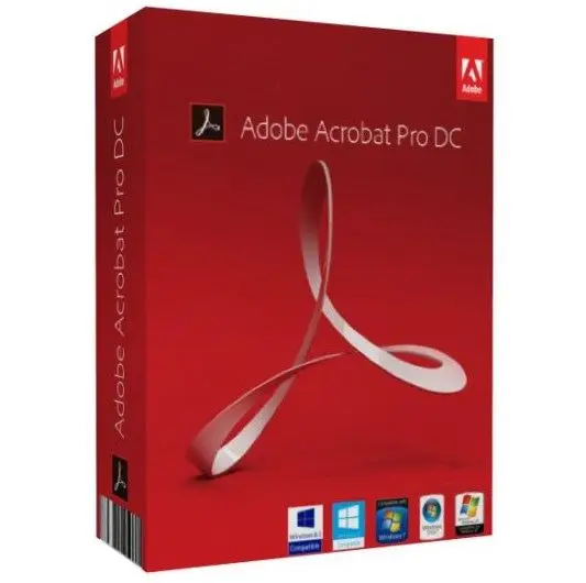 Клавиша Acrobat Pro Dc 2022 с