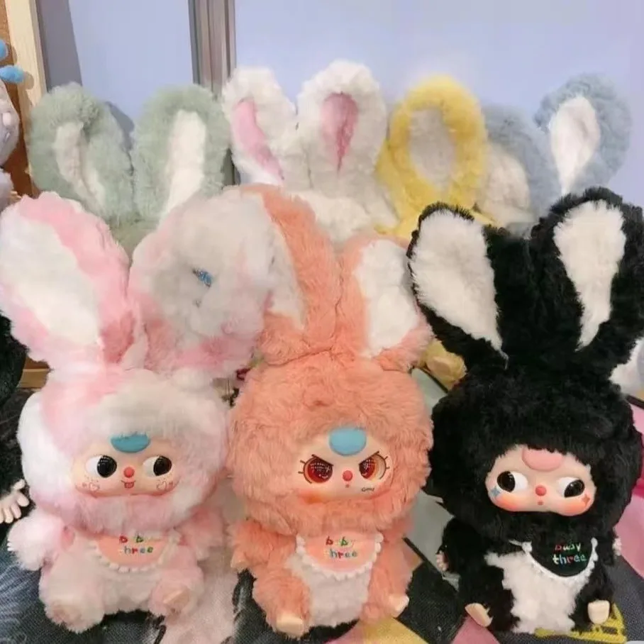 Hot Sale Lili Rabbit Town Plush Doll Kawaii Baby Three Blind Box Cute Girls Gift Soft Decoration Cartoon Mystery Box