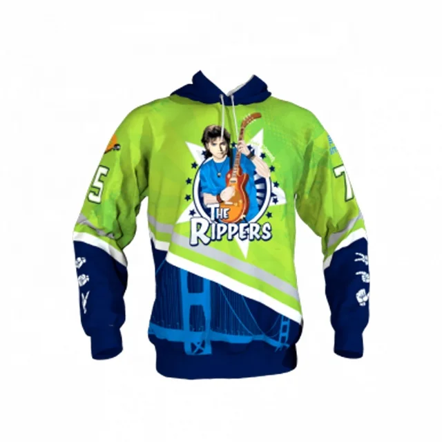 custom design hockey hoodie