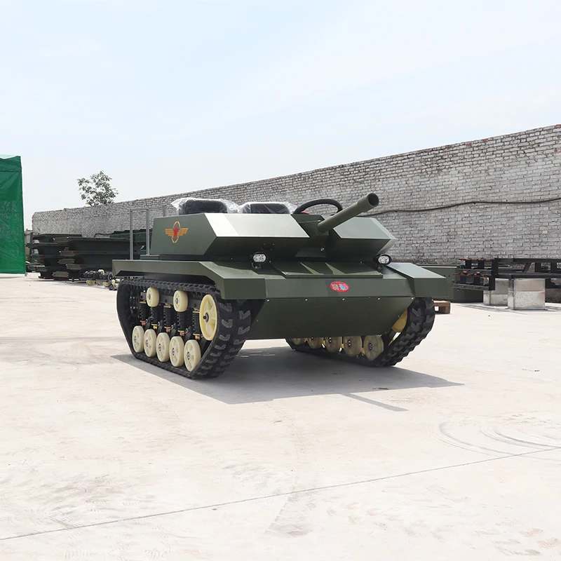 Hot Selling Two Seats Ride on Car AVT-T02 All Terrain Rubber Track Vehicles for Commercial Use
