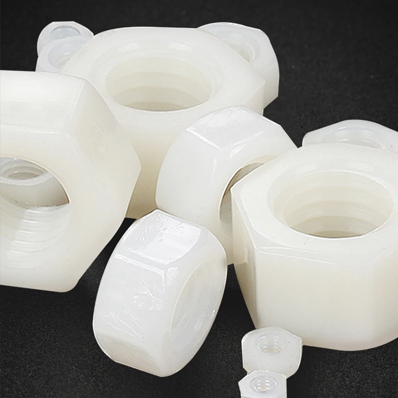Customized Factory White Black China M10 35MM M18 Plastic Nylon Nut