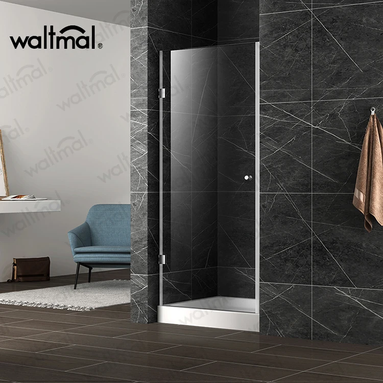 Waltmal customized plexiglass shower room Partition glass shower door glassroom  WTM-03B11