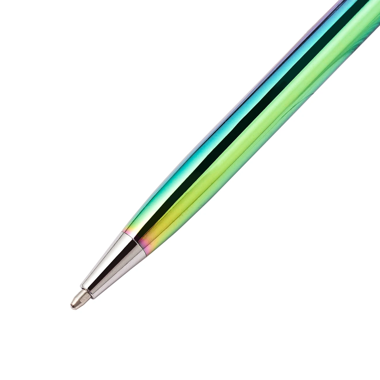 Wholesale Twist Action Slim Pen Rainbow Color Hotel Ballpoint Pen For Notebook