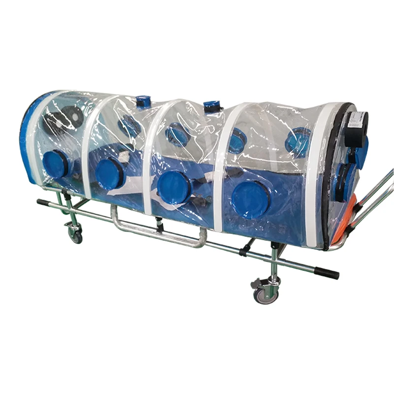 MY-K028A-N medical ambulance hospital fold negative pressure isolation stretcher