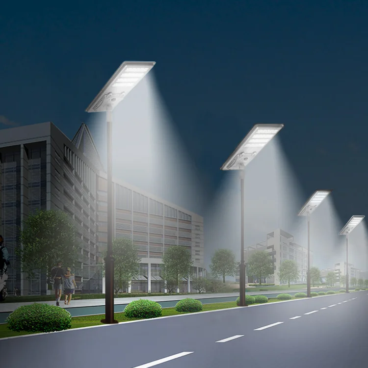 H=5M The Price List of One Solar Street Light Intelligent Control Solar Energy Adjustable Lamp Holder LED Road 10-year Rnsolar