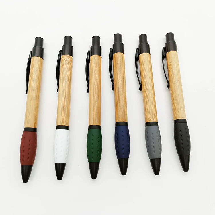 
NEW!!!!! ECO Friendly product, metal clip , customized logo, bamboo pen 