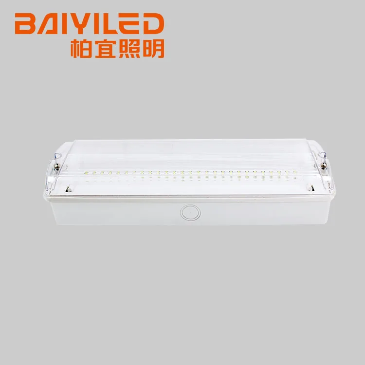 Waterproof recessed Led battery backup emergency Rechargeable Led Exit Emergency Light