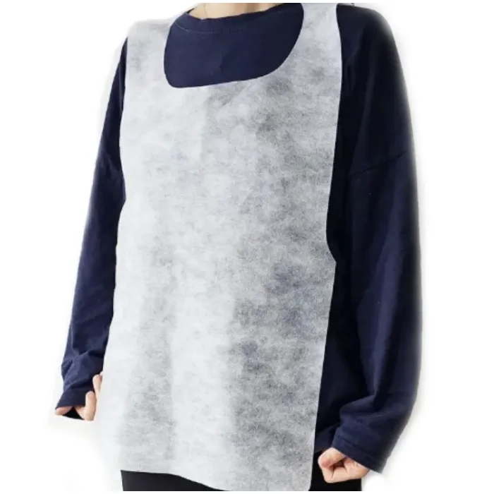One-off Using Non-Woven Apron with Oil-Proof and Waterproof Surface for Kitchen and Food Industry