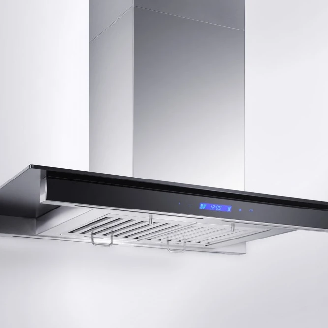 C -- Sensor touch island range hood