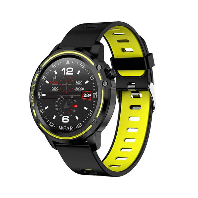 L8 Смарт-часы для мужчин IP68 водонепроницаемый Reloj Hombre режим умные часы с экраном ЭКГ приборы измерения артериального давления сердечного ритма спортивный