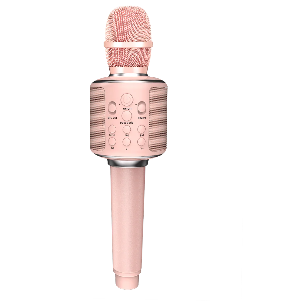 2021 New ABS Paint Universal Wireless Microphone Stage Family Karaoke Singing Outdoor Microphone Speaker